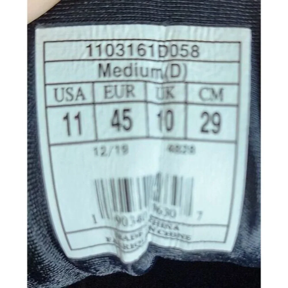 Brooks Mens Ghost 12 Sneakers‎ Black Blue Running Shoes Cushioned Casual Sz 11 D